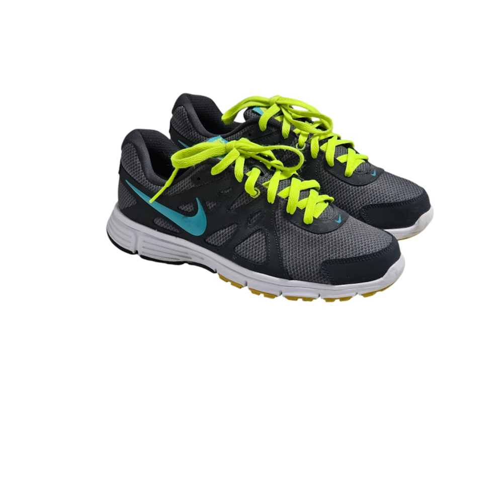 Women's Nike Revolution 2 Dark Grey/Volt size 11